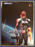 Commander Shepard (Female) from Mass Effect 3 - Basic Series manufactured by Play Arts Kai [Front]