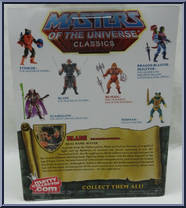 Blade from Masters of the Universe - Classics - Basic Series manufactured by Mattel [Back]