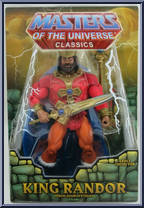 King Randor from Masters of the Universe - Classics - Basic Series manufactured by Mattel [Front]