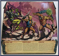 Stratos / Trap Jaw / Prince Adam from Masters of the Universe - Classics - Multi-Packs manufactured by Mattel [Back]