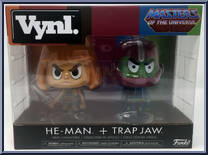 He-Man + Trap Jaw from Masters of the Universe - Vinyl manufactured by Funko [Front]