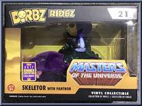 Skeletor (with Panthor) from Masters of the Universe - Dorbz Ridez manufactured by Funko [Front]