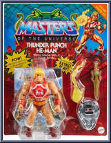He-Man (Thunder Punch) from Masters of the Universe - Origins - Deluxe manufactured by Mattel [Front]