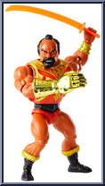 Jitsu from Masters of the Universe - Origins - Basic Series manufactured by Mattel [Loose]