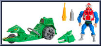 Mekaneck and Ground Ripper from Masters of the Universe - Origins - Accessories manufactured by Mattel [Loose]