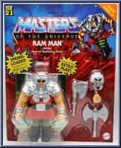 Ram Man from Masters of the Universe - Origins - Deluxe manufactured by Mattel [Front]