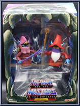Dree Elle & Uncle Montork from Masters of the Universe - Club Grayskull manufactured by Super7 [Front]