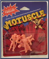 He-Man / Teela / Man-At-Arms from Masters of the Universe - M.O.T.U.S.C.L.E. manufactured by Super7 [Front]