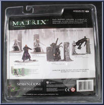 Neo from Matrix - Series 1 manufactured by McFarlane [Back]