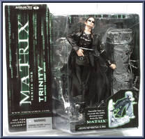 Trinity from Matrix - Series 1 manufactured by McFarlane [Front]