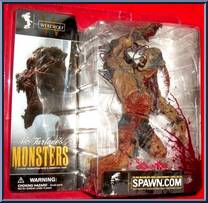 Werewolf (Uncovered) (Bloody) from McFarlane's Monsters - Series 1 manufactured by McFarlane [Front]