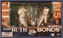 Barry Bonds / Babe Ruth from McFarlane's Sports Picks - Cooperstown - Collector's Edition manufactured by McFarlane [Front]