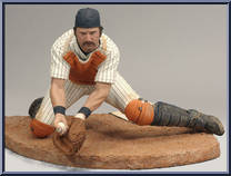 Thurman Munson (White Jersey) from McFarlane's Sports Picks - Cooperstown - Series 7 manufactured by McFarlane [Loose]