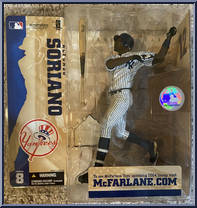 Alfonso Soriano (White Jersey) from McFarlane's Sports Picks - MLB - Series  8 manufactured by McFarlane [Front]
