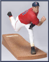 Curt Schilling from McFarlane's Sports Picks - MLB - 3" Figures - Series 4 manufactured by McFarlane [Loose]