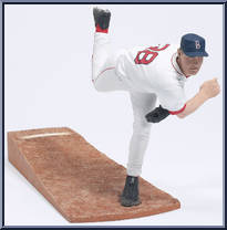 Curt Schilling (White Uniform) from McFarlane's Sports Picks - MLB - Series 10 manufactured by McFarlane [Loose]