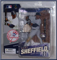 Gary Sheffield (Gray Jersey) from McFarlane's Sports Picks - MLB - Series 16 manufactured by McFarlane [Front]