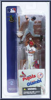 Jason Giambi / Albert Pujols from McFarlane's Sports Picks - MLB - 3" Figures - Series 2 manufactured by McFarlane [Front]