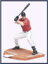 Jeff Bagwell (Red Jersey) from McFarlane's Sports Picks - MLB - Series  8 manufactured by McFarlane [Loose]