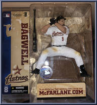 Jeff Bagwell (White Jersey) from McFarlane's Sports Picks - MLB - Series  8 manufactured by McFarlane [Front]