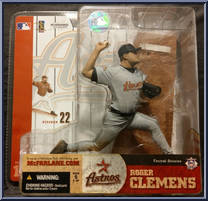Roger Clemens (Gray Jersey) from McFarlane's Sports Picks - MLB - Series 10 manufactured by McFarlane [Front]