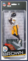 Antonio Brown (White Jersery) from McFarlane's Sports Picks - NFL - Series 37 manufactured by McFarlane [Front]