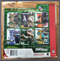 Daunte Culpepper (White Jersey / Helmet) from McFarlane's Sports Picks - NFL - Series  2 manufactured by McFarlane [Back]