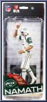 Joe Namath from McFarlane's Sports Picks - NFL - Series 35 manufactured by McFarlane [Front]