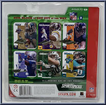 Mark Brunell (Blue Jersey / No Helmet / Clean) from McFarlane's Sports Picks - NFL - Series  2 manufactured by McFarlane [Back]