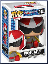 Proto Man from MegaMan - Basic Series manufactured by Funko [Front]