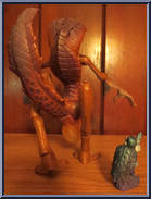Alien Terrorist Edgar & Kay from Men In Black - Ultra Alien manufactured by Galoob [Loose]