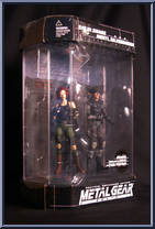 Solid Snake / Meryl Silverburgh from Metal Gear Solid - Display Case manufactured by McFarlane [Front]