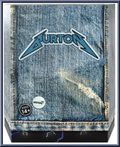 Cliff Burton from Metallica - Ultimates manufactured by Super7 [Back]