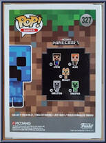 Charged Creeper from Minecraft - Pop! Vinyl Figures manufactured by Funko [Back]