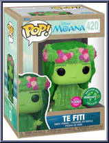 Te Fiti (Earth Day) (Flocked) from Moana - Pop! Vinyl Figures manufactured by Funko [Front]
