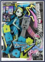 Frankie Stein from Monster High - Voltageous Hair manufactured by Mattel [Front]