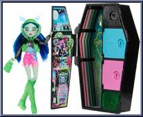 Ghoulia Yelps (Neon Frights) from Monster High - Skulltimate Secrets manufactured by Mattel [Loose]