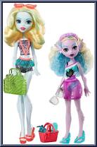 Lagoona Blue / Kelpie Blue from Monster High - Monster Family manufactured by Mattel [Loose]