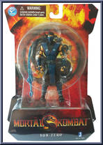 Sub-Zero from Mortal Kombat 9 - 4" Scale manufactured by Jazwares [Front]