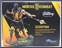Scorpion (Mortal Kombat 11) from Mortal Kombat - Gallery Diorama manufactured by Diamond Select [Back]