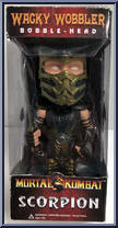 Scorpion from Mortal Kombat - Wacky Wobblers manufactured by Funko [Front]