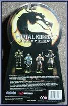 Sub-Zero from Mortal Kombat - Series 1 - Deception manufactured by Jazwares [Back]