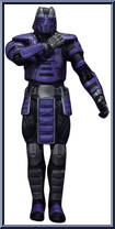 Smoke from Mortal Kombat - Basic Series manufactured by Storm Collectibles [Loose]
