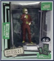 Beetlejuice (Glow in the Dark) (Platinum) from Movie Maniacs (2023) - Beetlejuice manufactured by McFarlane [Front]
