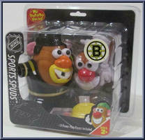 Boston Bruins from Mr. Potato Head - NHL Sports Spuds manufactured by Hasbro [Front]