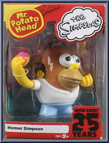 Homer Simpson from Mr. Potato Head - Simpsons manufactured by Hasbro [Front]