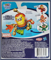 Iron Spider from Mr. Potato Head - Marvel manufactured by Hasbro [Back]