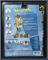 Kermit (Koozebane Blue & Purple) from Muppet Show - Exclusives manufactured by Palisades [Back]
