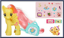 Fluttershy (Chipmunks) from My Little Pony: Friendship is Magic - Traveling manufactured by Hasbro [Loose]