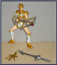 Deirdre from Mystic Knights of Tir Na Nog - Mystic Defenders manufactured by Bandai [Loose]